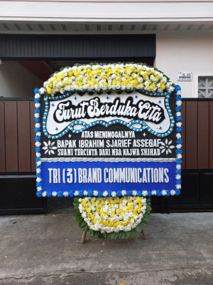 Papan Bunga Duka di Bangun Purba